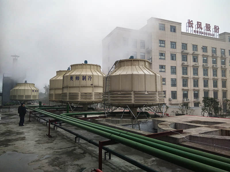 廠界冷卻塔噪聲問題整改現(xiàn)場 廠界冷卻塔噪聲問題整改現(xiàn)場