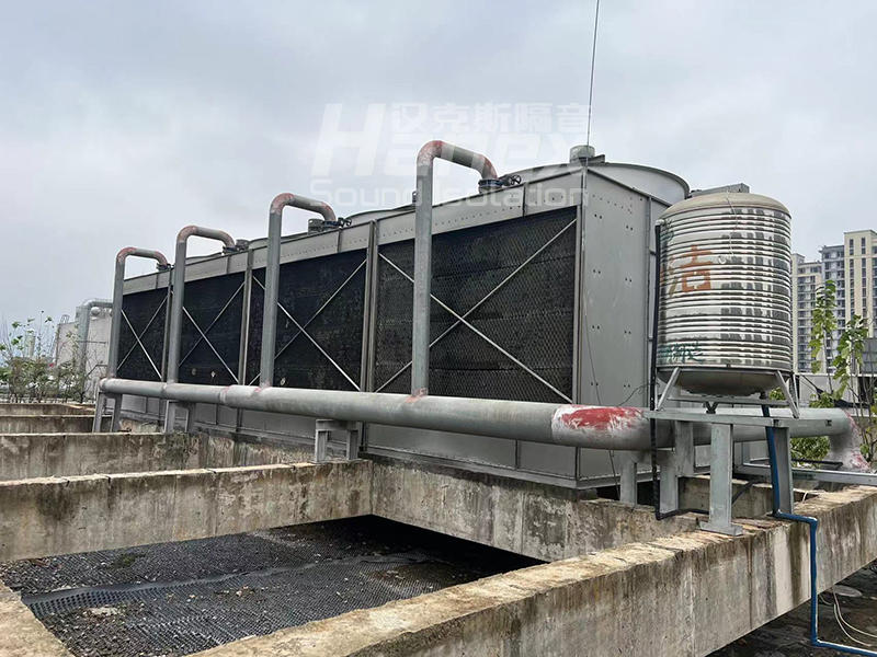 工業(yè)企業(yè)冷卻塔噪聲排放超標(biāo)，該如何治理？